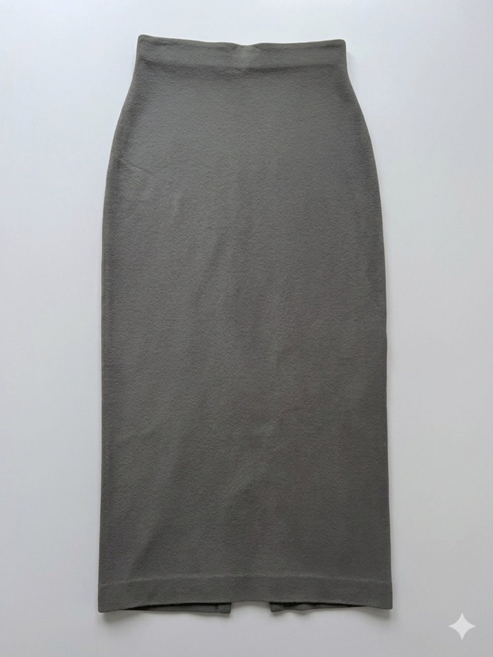 Aritzia Babaton Dark Moss Gray Pencil Midi Skirt